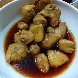 ข้อไก่ต้มน้ำปลา