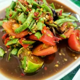 ตำถั่วฟักยาว