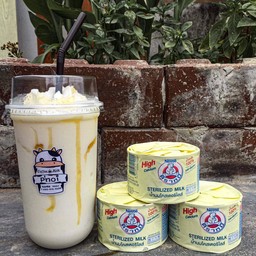 นมหมีปั่นน้ำผึ้ง