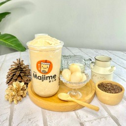 ชานมลิ้นจี่ (ปั่น) Lychee Milk Tea Frappe