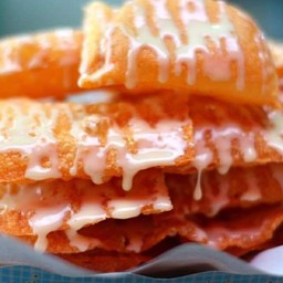 โรตีกรอบราดนมอย่างเดียว