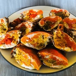 ปูไข่สด-กุ้งเผา Delivery