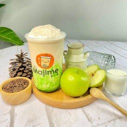 ชานมแอปเปิ้ล (ปั่น) Apple Milk Tea Frappe