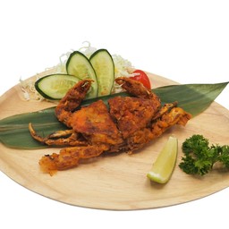 ปูนิ่มทอด