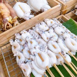 หมึกย่างแม่สุด