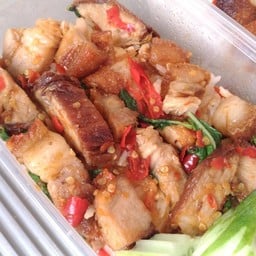 (เจ๊ลี)บะหมี่เกี๊ยวปูหมูแดง ปากเกร็ด