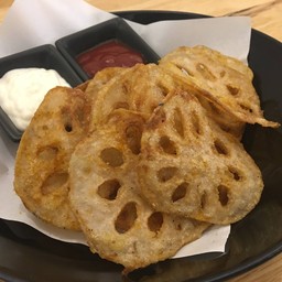 รากบัวทอดผงคาจัง