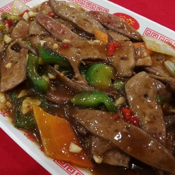 ผัดตับหมู