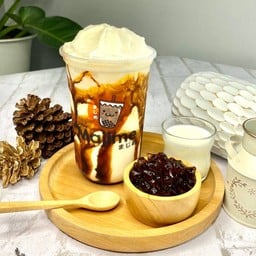 ชานมไต้หวันบราวน์ชูการ์ (ปั่น) Brown Sugar Milk Tea Frappe