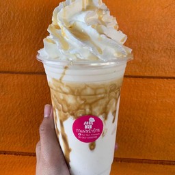 นมหมีปั่นคาราเมล