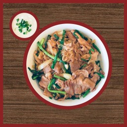 ข้าวหน้าหมูสไตล์ญี่ปุ่น