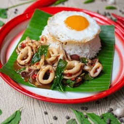 ยำแซ่บ กะเพราถาด หม่าล่า by เบลลี่ สาขา2