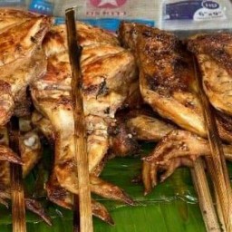 ตุ๊ก-ถิน ไก่ย่างป่าว(โค้งรถไฟเจ้าเก่า)