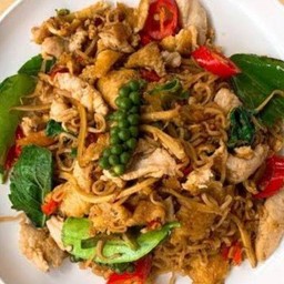 ผัดขี้เมาไก่