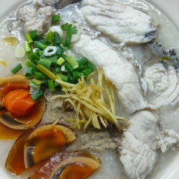 โจ๊กปลา+ไข่เยี่ยวม้า