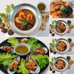 กุ้งอบวุ้นเส้นคุณชายหนึ่ง (หรรษา)