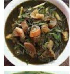 แกงขี้เหล็กใส่หนังวัว