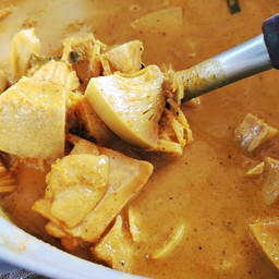 แกงไก่ขนุน