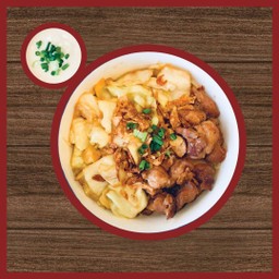 บะหมี่หน้าหมูย่างเกลือ