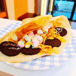 H5.โอริโอ้+มาร์ชเมลโล่+คอนเฟลก+นมข้นหวาน