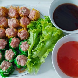 ขนมจีบไส้หมูสับปูอัด ชุดละ5ลูก