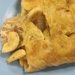 โรตีกล้วยไม่ใส่ไข่