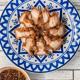 ข้าวหมูทอดติดมันส์