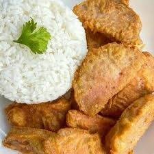 ข้าวหมูยอทอด