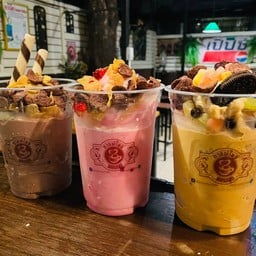 ปังเย็นนมชมพู