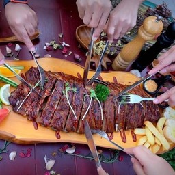 ซี่โครงจูบปากเต็มแผง ไซส์พิเศษ L