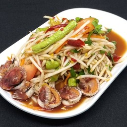ตำหอยแครง