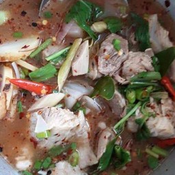 ต้มแซ่บหมูรวมหมูตับไส้อ่อน