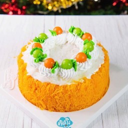 Coconut Egg Floss Pandan Cake 1.5 P