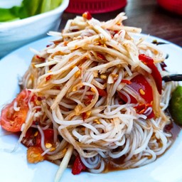 ตำซั่วปูปลาร้า