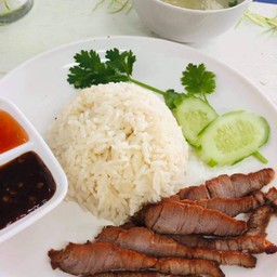 ข้าวมันเนื้อทอด