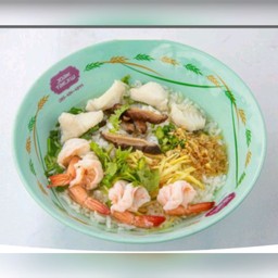 ข้าวต้มปลากระพง+กุ้ง