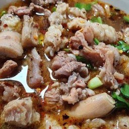 ต้มแซ่บเนื้อเปื่อย(ไม่มีเครื่องใน)