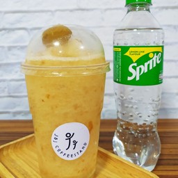 สไปรท์น้ำบ๊วยปั่น (แก้วถังใหญ่) 32 ออนซ์