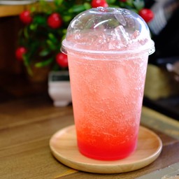 Red Lime Soda (By Glass)