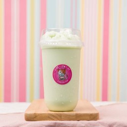 แอปเปิ้ลเขียวนมสด - ปั่น