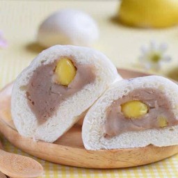 ซาลาเปา ไส้เผือกแป๊ะก๊วย