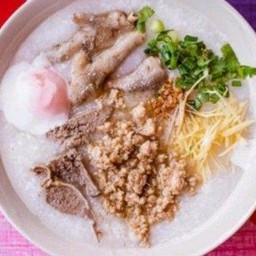 โจ๊กตับไก่+ไข่