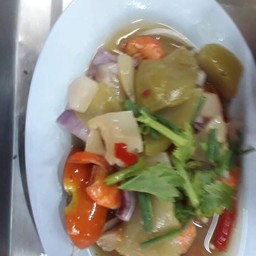 ยำผักกาดกระป๋อง