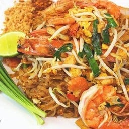 ผัดไทยมันกุ้ง