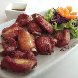 ซี่โครงหมูบรั่นดี