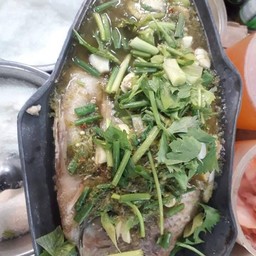 ปลานึ่งมะนาวปลาพงหรืิอปลาทับทิม