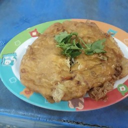 ไข่เจียวหมูสับหรือกุ้งโปรดระบุ