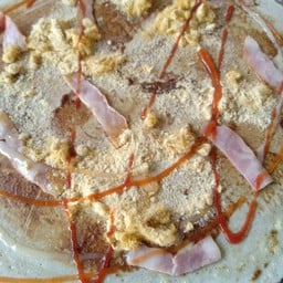 แป้งวนิลา พริกเผา+หมูหยอง+เบคอน