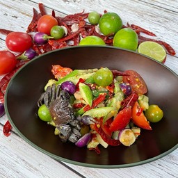 ส้มตำอีแก้วปิ้งไก่