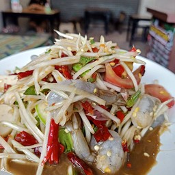 ตำกุ้งสด